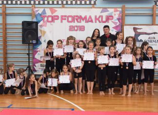 Ревија гимнастике, фитнеса и модерног плеса.