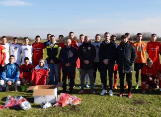 Прослављени фудбалер посетио Витез